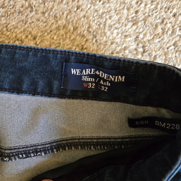 Two Pairs of Buffalo Jeans- Slim Ash 32x32 - Picture 4 of 4